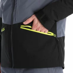 Ziener, Tarpu Ski-jas Heren Ombre Grijs -XUEFENG EXTREME OUTFIT ziener tarpu aa jas gevoerd heren ombre grijs 22ziene106v2 BI 12