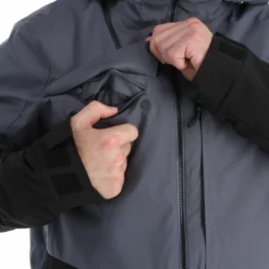 Ziener, Tarpu Ski-jas Heren Ombre Grijs -XUEFENG EXTREME OUTFIT ziener tarpu aa jas gevoerd heren ombre grijs 22ziene106v2 BI 13