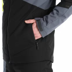 Ziener, Timpa Ski-jas Heren Bitter Lemon Geel, Zwart -XUEFENG EXTREME OUTFIT ziener timpa aa jas gevoerd heren bitter lemon geel zwart 22ziene105v2 BI 10