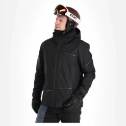 Ziener, Toroa Ski-jas Heren Zwart -XUEFENG EXTREME OUTFIT ziener toroa aa jas gevoerd heren zwart 22ziene108v2 BI 02
