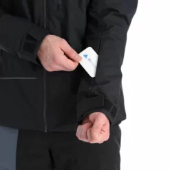 Ziener, Toroa Ski-jas Heren Zwart -XUEFENG EXTREME OUTFIT ziener toroa aa jas gevoerd heren zwart 22ziene108v2 BI 07