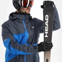 Ziener, Tungua Ski-jas Heren Ombre Grijs -XUEFENG EXTREME OUTFIT ziener tungua aa jas gevoerd heren ombre grijs 22ziene107v1 BI 05