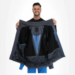 Ziener, Tungua Ski-jas Heren Ombre Grijs -XUEFENG EXTREME OUTFIT ziener tungua aa jas gevoerd heren ombre grijs 22ziene107v1 BI 06