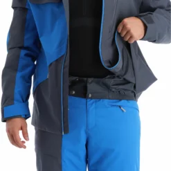 Ziener, Tungua Ski-jas Heren Ombre Grijs -XUEFENG EXTREME OUTFIT ziener tungua aa jas gevoerd heren ombre grijs 22ziene107v1 BI 09