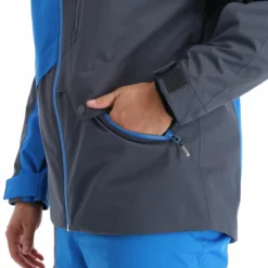 Ziener, Tungua Ski-jas Heren Ombre Grijs -XUEFENG EXTREME OUTFIT ziener tungua aa jas gevoerd heren ombre grijs 22ziene107v1 BI 12