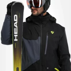 Ziener, Tungua Ski-jas Heren Ombre Grijs, Zwart -XUEFENG EXTREME OUTFIT ziener tungua aa jas gevoerd heren ombre grijs zwart 22ziene107v2 BI 05