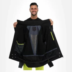 Ziener, Tungua Ski-jas Heren Ombre Grijs, Zwart -XUEFENG EXTREME OUTFIT ziener tungua aa jas gevoerd heren ombre grijs zwart 22ziene107v2 BI 06