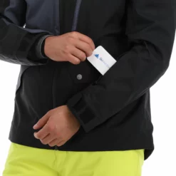 Ziener, Tungua Ski-jas Heren Ombre Grijs, Zwart -XUEFENG EXTREME OUTFIT ziener tungua aa jas gevoerd heren ombre grijs zwart 22ziene107v2 BI 08