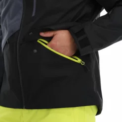 Ziener, Tungua Ski-jas Heren Ombre Grijs, Zwart -XUEFENG EXTREME OUTFIT ziener tungua aa jas gevoerd heren ombre grijs zwart 22ziene107v2 BI 12